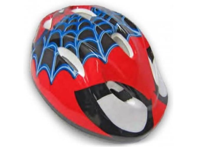 Casco TOIMSA de Bicicleta Spiderman (Rojo)