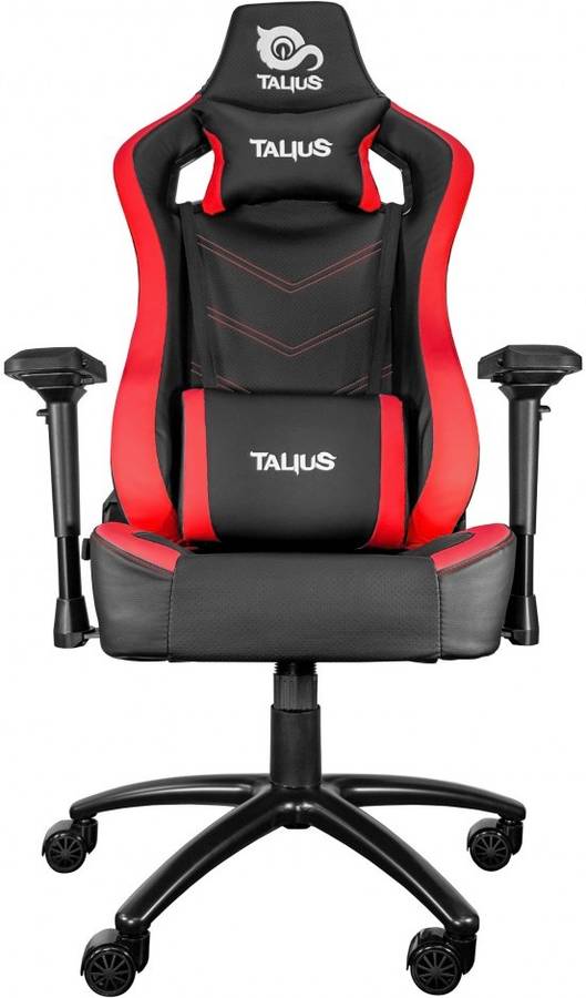 Silla Gaming TALIUS Vulture (Hasta 120 Kg - Clase 4 - Negro y Rojo)