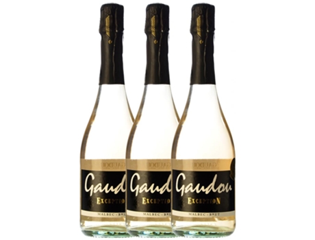 Espumante CHTEAU DE GAUDOU Château De Gaudou Exception Mousseux Malbec Brut (0.75 L - 3 unidades)