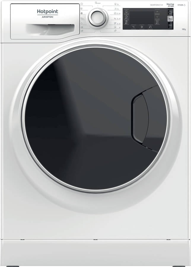 Lavadora HOTPOINT NLCD 10448 WD AW EU N (10 kg - 1400 rpm - Blanco)