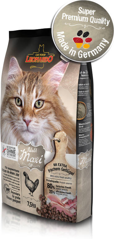 Pienso Para Gatos leonardo 1.8kg seco razas grandes adulto belcando feline grain free maxi 18kg 1800