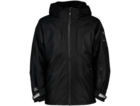 Abrigo para Hombre SUPERDRY Snow Assassin Negro para Esquí (M)