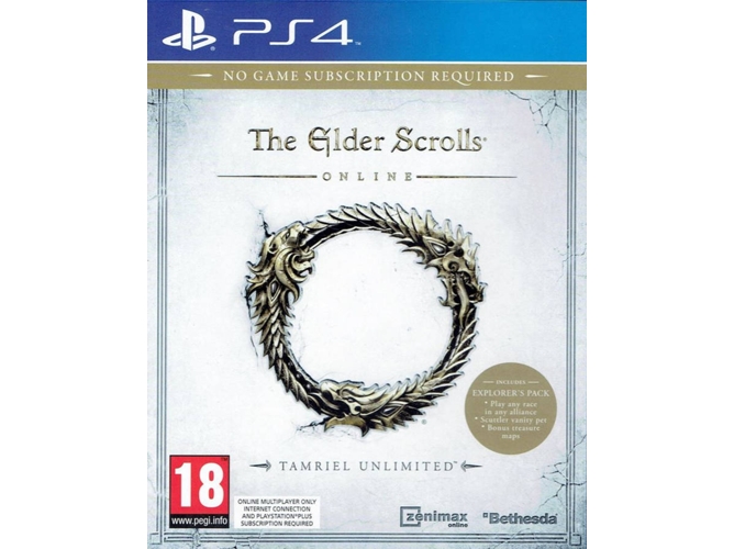 Juego PS4 The Elder Scrolls Online: Tamriel Unlimited