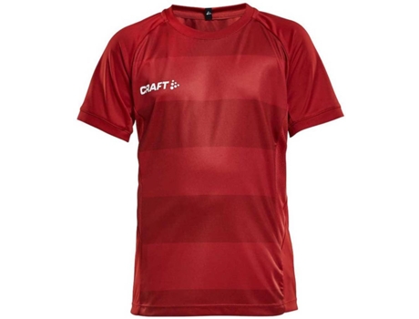 Camiseta de Hombre para Fútbol CRAFT Progress Graphic Rojo (134 / 140 cm)