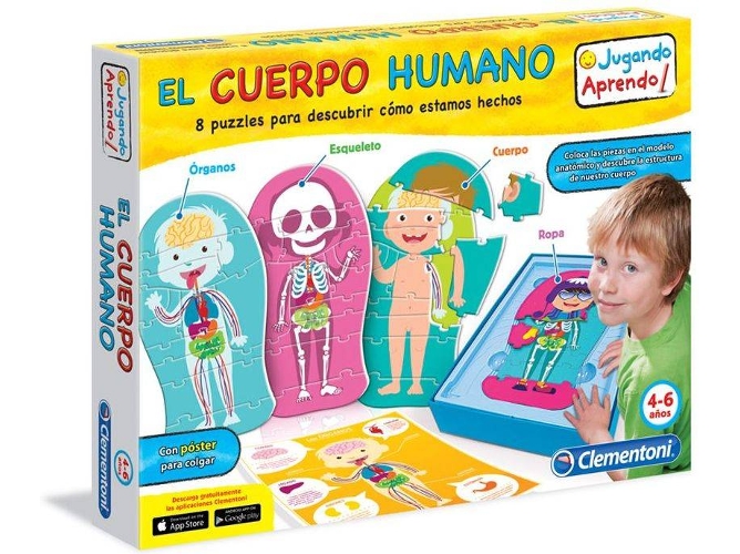 Juego Educativo SCIENCE4YOU Cuerpo Humano (Edad Minima: 4 años)