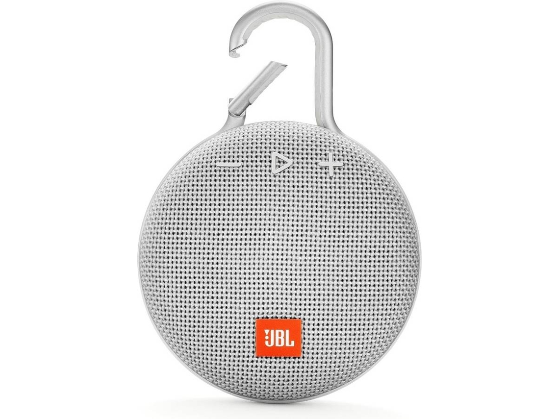 Mini Altavoz Portátil Bluetooth JBL Clip3 Blanco