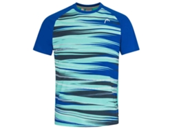 Camiseta de Niño HEAD RACKET Topspin Azul (128 cm)