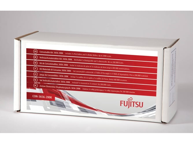 Accesorios Para Impresora fujitsu 3656200k fujitsupfu kit de consumible ix500. incluye 1 rodillo y frenos. vida estimada 200