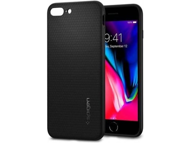 Funda iPhone 7 Plus SPIGEN Liquid Air Negro