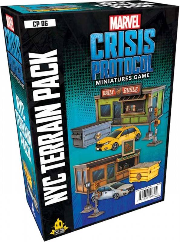 Atomic Mass Games crisis protocol nyc terrain en juego de mesa fantasy flight marvel expansion edad 8