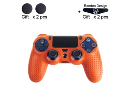 Carcasa para mando PS4 MOROROR Naranja