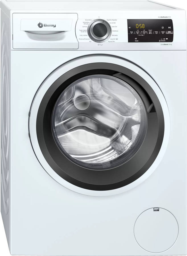 Lavadora BALAY 3TS982BD AutoDosificación (8 kg - 1200 rpm - Blanco)