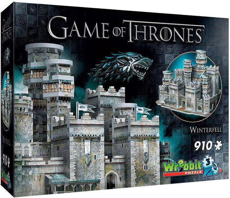 Puzzle 3D WREBBIT Guerra dos Tronos ( 910 Piezas)