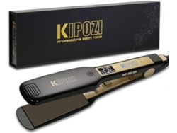 Plancha de Pelo KIPOZI K139-BK 45mm (Titanio - 80°C -230°C)