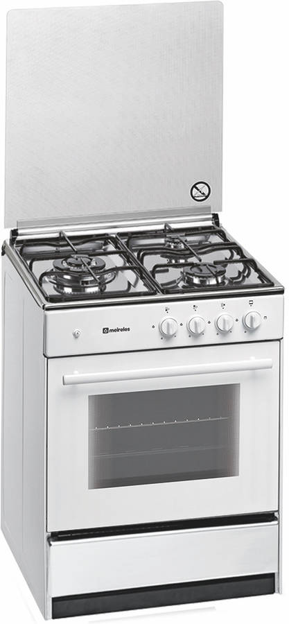 Cocina MEIRELES G 540 W (59 L - Gas Butano-Propano - Blanco)