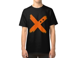 Camiseta ROCKINSTONE Bakugou Cross Algodón para Hombre (S)