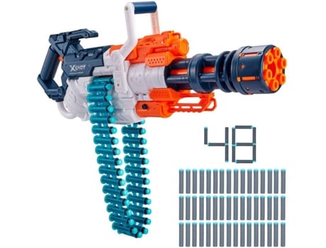 Xshot Ametralladora Con crusher excel 46562 arma de juguete zuru xshot48