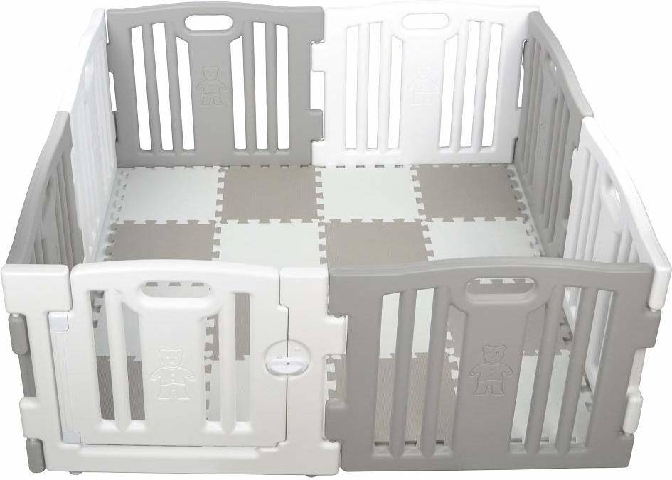 Parque STAR IBABY Play Twin XL 16 Piezas de Puzzle (+6m)