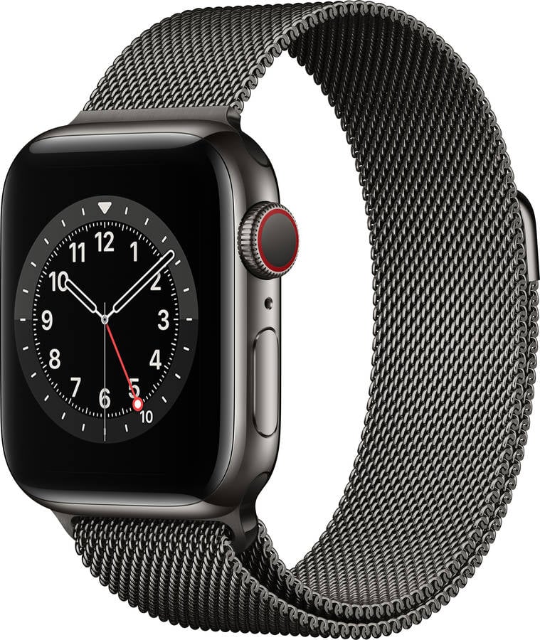 APPLE Watch Series 6 GPS+Cellular 40mm Acero grafito, milanese