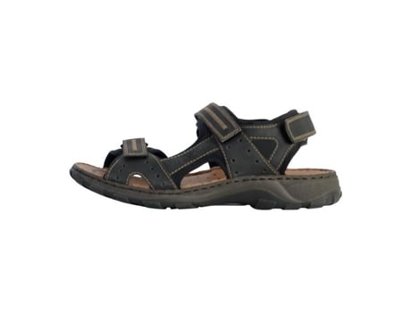 Sandalias de Hombre RIEKER Rasa Velcro Ambor Outro Negro (40)