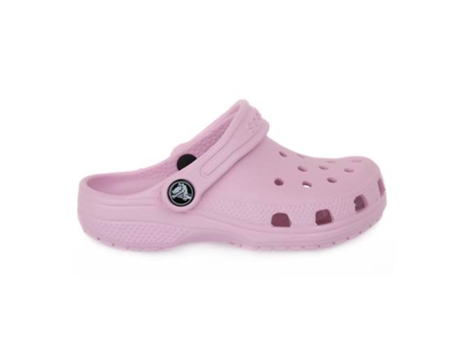 Zuecos de Bebé CROCS Bapk Classict Rosa (31)