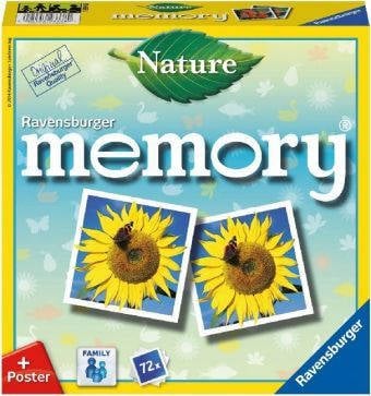 Juego de Memoria de Memoria RAVENSBURGUER Memory Nature (Edad Mínima: 4)