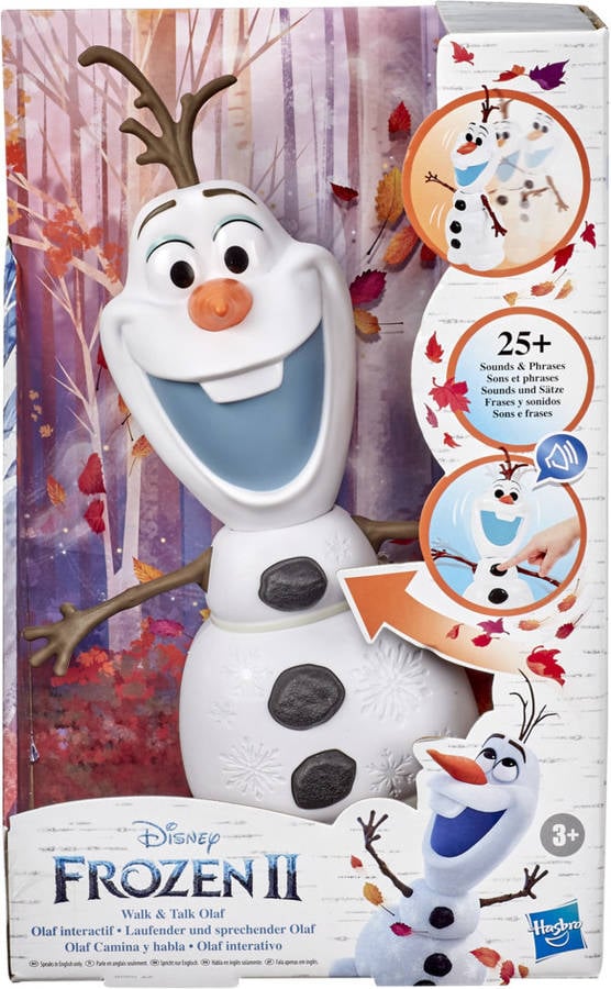 Frozen Ii Olaf interactivo juguetes musicales disney anda y canta edad 3