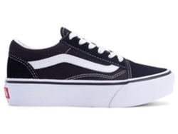 Zapatillas VANS Treinadores Old Skool Platform - Niños (31.5 - Negro)