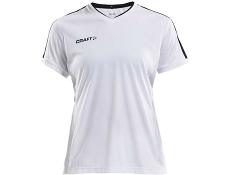 Camiseta de Mujer para Fitness CRAFT Progress Practise Blanco (S)