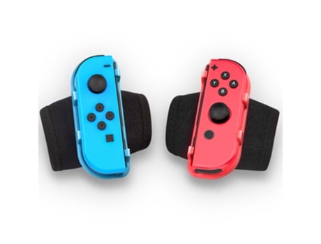 Correa Elástica Ay-ay-slink00384-1 (Nintendo Switch - Azul y Rojo)