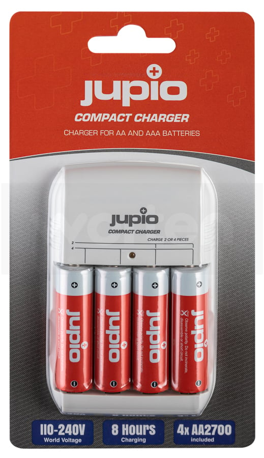 Kit Cargador De pilas jupio jbc0030 4 s 2700mah