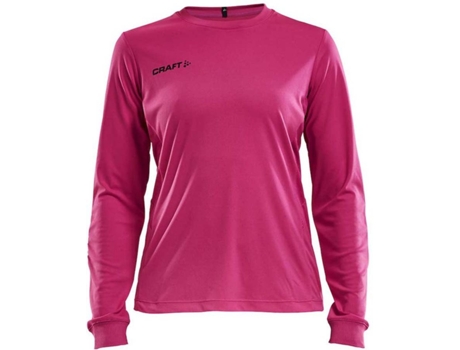 Camiseta de Mujer para Fútbol CRAFT Squad Rosa (2XL)