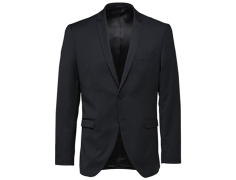 Chaqueta Blazer SELECTED Mylobill Slim (Negro - 52)