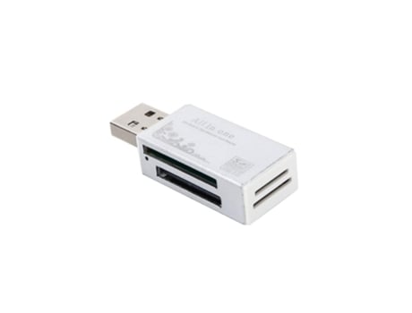 Lector de Tarjetas de Memoria USB Compacto 4 en 1 NORTHIX