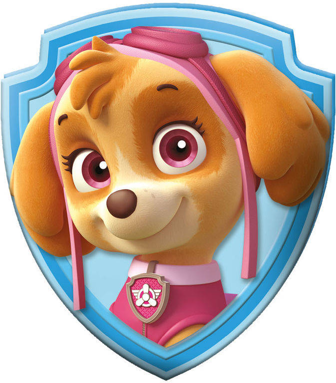 Cojin Patrulla Canina forma skye euroswan con estampado everest paw patrol multicolor 1 unidad paquete de 12 coj�n