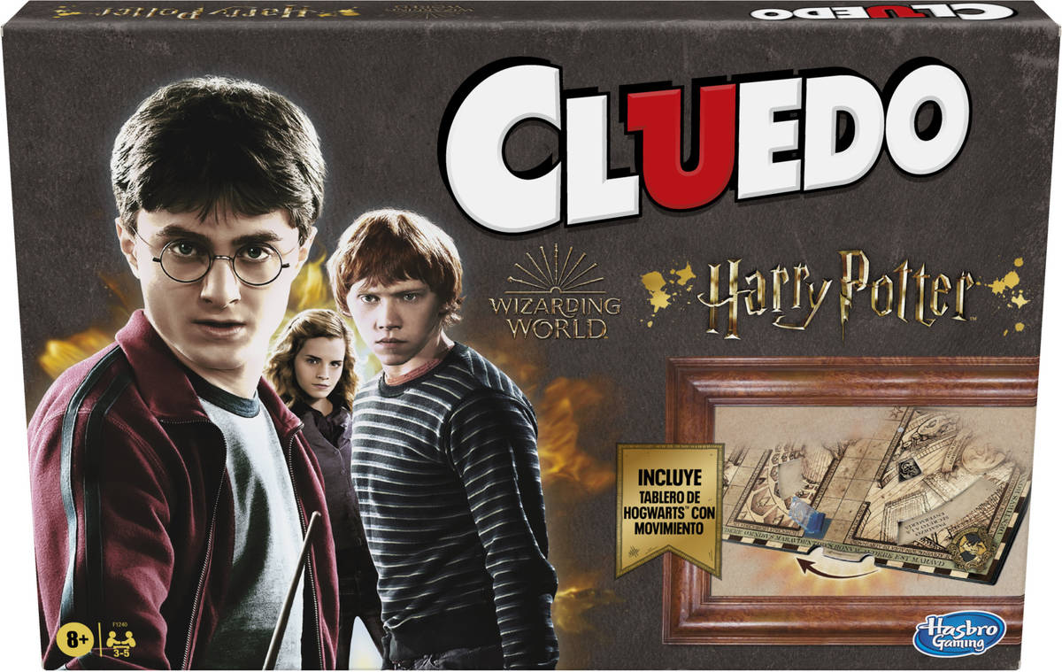 Juego Colectivo HASBRO Cluedo Harry Potter (Edad Minima: 8 años)