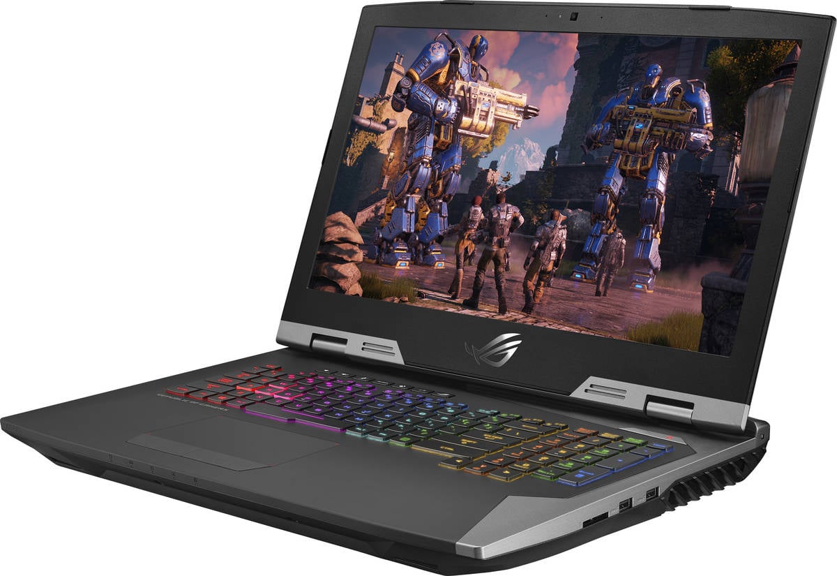 Portátil Gaming ASUS Rog G703GI-E5070T (Intel Core i7-8750H - NVIDIA GeForce GTX 1080 - RAM: 32 GB - 1 TB HDD + 512 GB SSD - 15.6'')