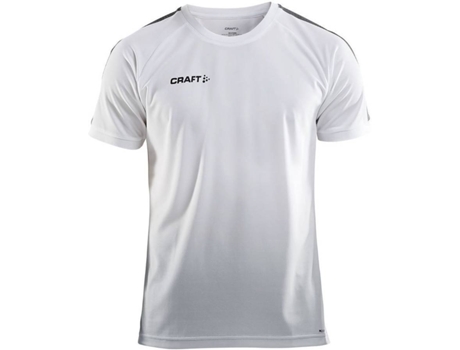 Camiseta de Hombre para Fútbol CRAFT Control Fade Blanco (XS)