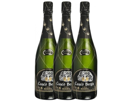 Espumante CUSCÓ BERGA Cuscó Berga Tradició Brut Nature Cava (0.75 L - 3 unidades)