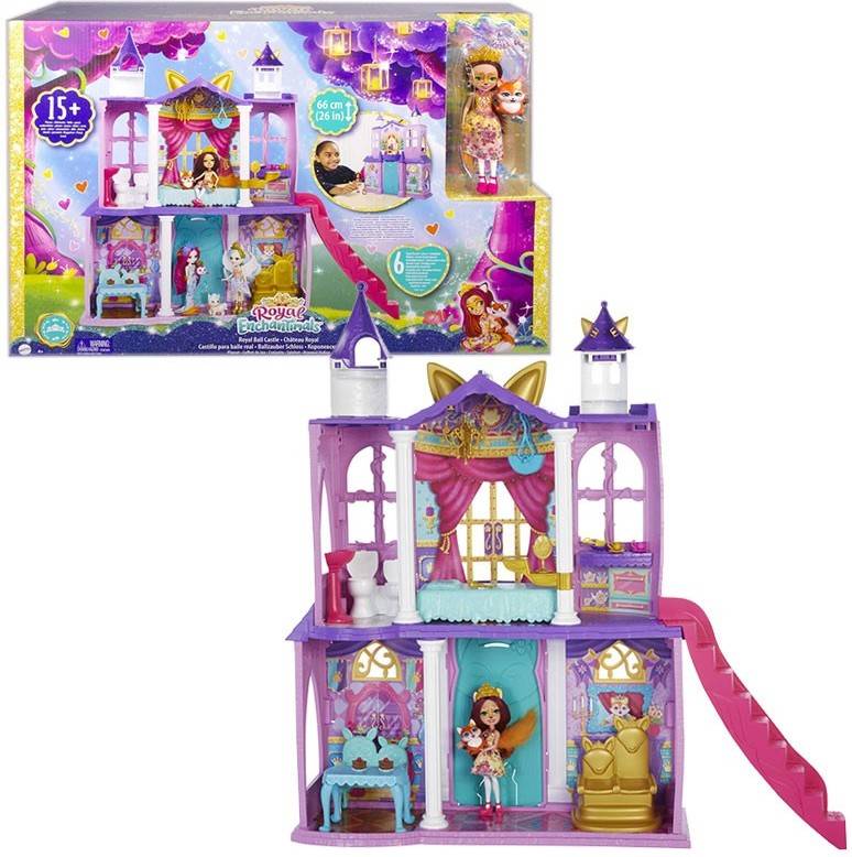 Muñeca MATTEL Enchantimals Castillo Baile Real (Edad Mínima: 3 años)