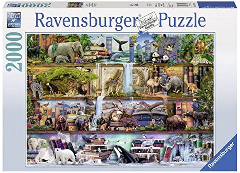 Großartige Tierwelt Puzzle rompecabezas flora fauna niños y adultos 14 años 800 mm colormodelo surtido ravensburguer mundo 2000