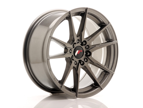 Llanta Japan Racing Jr21 17X8 Et 35 5X114,3 5X100 Cb 74,1 Gris