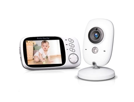 Camara de seguridad inalambrica LKC VB603 video monitor camara para bebe 1080P 3.2 pulgadas con vision nocturna Temperatura Vigilancia