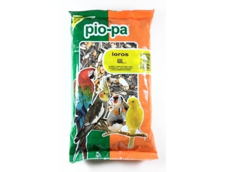 Alimentación para Pájaros PIO-PA Completo y Equilibrado Loros (4 Kg)