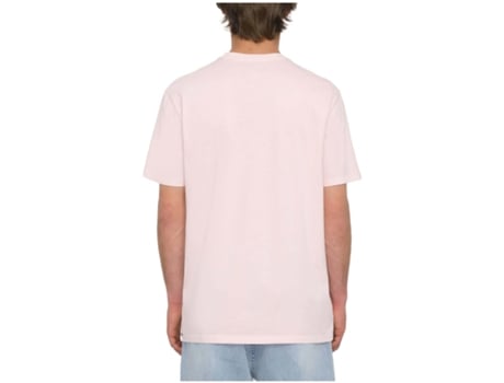 Camiseta de Hombre VOLCOM Corta Solid Rosa (XL)