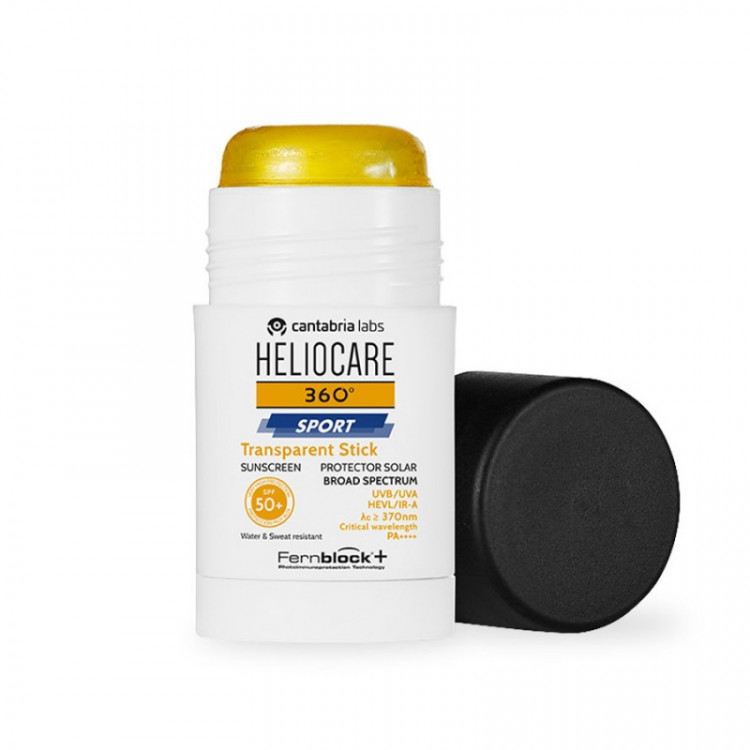 Protector Solar Facial HELIOCARE Sport Stick Transparente Spf50+ 25G