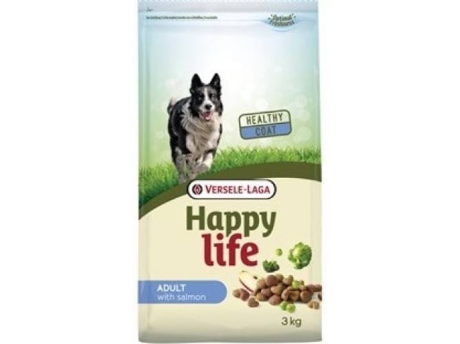 Pienso para Perros VERSELE-LAGA Vida Saludable (3Kg - Seco - Adulto - Sabor: Salmón)