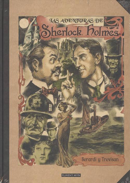 Las Aventuras De sherlock holmes libro trvisan berardi español tapa dura