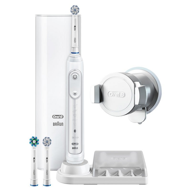 Cepillo de Dientes Eléctrico ORAL-B Genius White 8100S Blanco