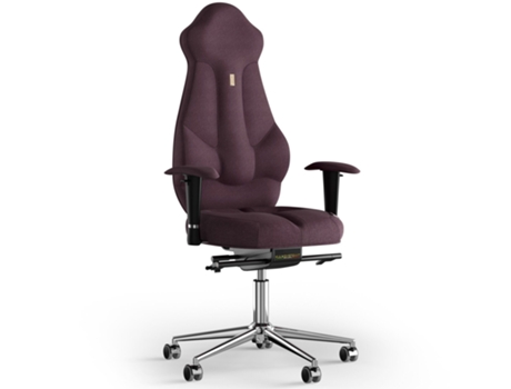 Silla de Escritorio Ergonomica KULIK SYSTEM Tejido Imperial (Azur - Violeta -130x50x50cm)